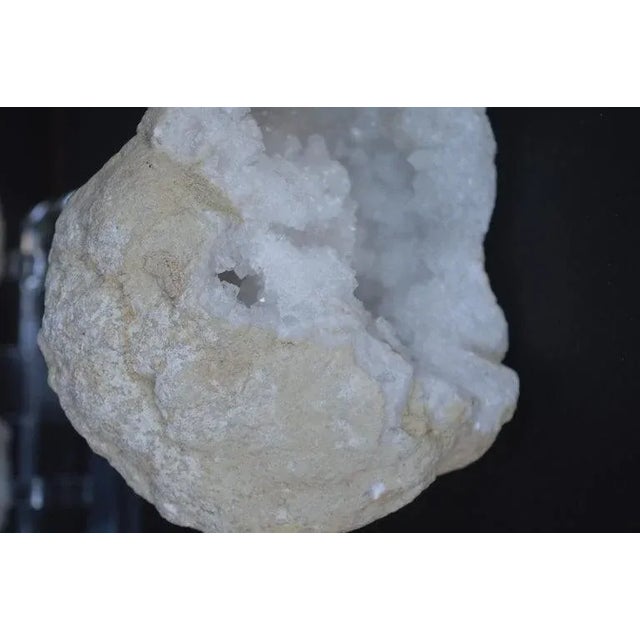 Set of Four Quartz Geode Specimens For Sale In Los Angeles - Image 6 of 7