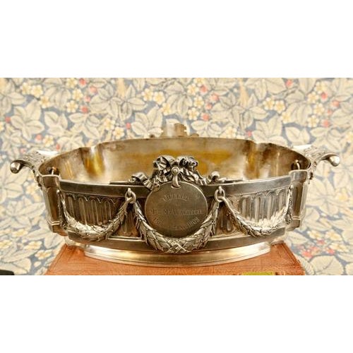 Neo-Classical French Silver-Plate Centrepiece, 1909 For Sale - Image 6 of 12