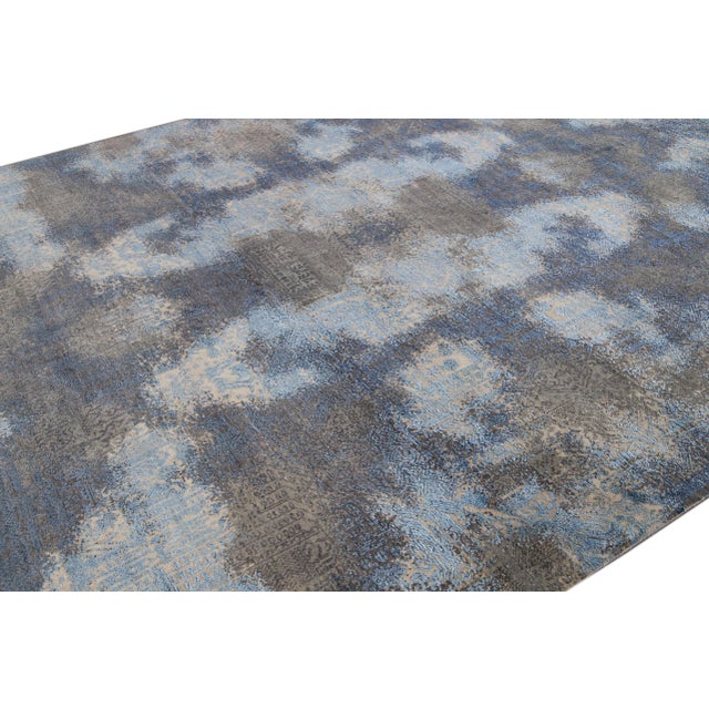21st Century Modern Contemporary Abstract Wool Rug For Sale In New York - Image 6 of 13