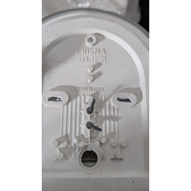 Metal Italian Tesi Wall Lamp by Roberto Fiorato for Prisma, 1980s For Sale - Image 7 of 9