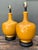 Vintage Glazed Ceramic Lamps - A Pair For Sale - Image 11 of 12