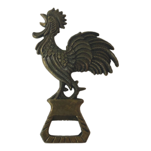 Vintage Italian Brass Rooster Bottle Opener