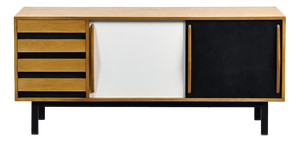 Ash Cansado Sideboard attributed to Charlotte Perriand for Steph Simon, 1960