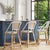 Function, form and fun all come together on this beautiful PU Rattan weave counter chair. The simplistic design of this...