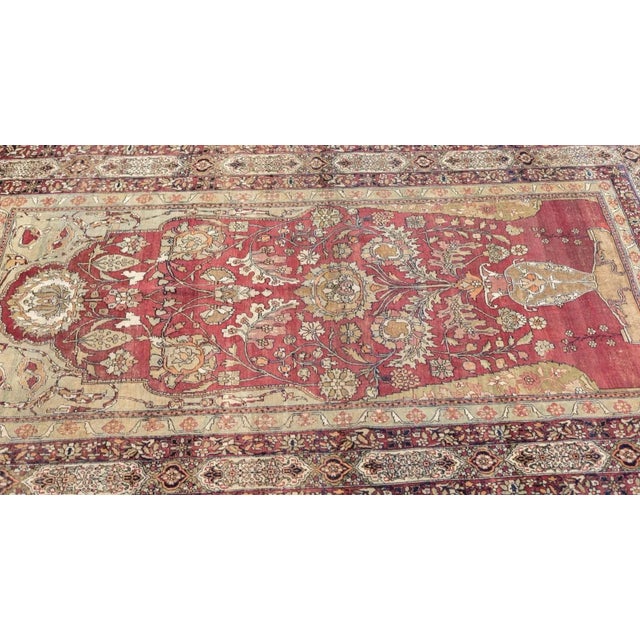 Lavar Kerman Rug 4'6'' X 7'0" For Sale In New York - Image 6 of 12