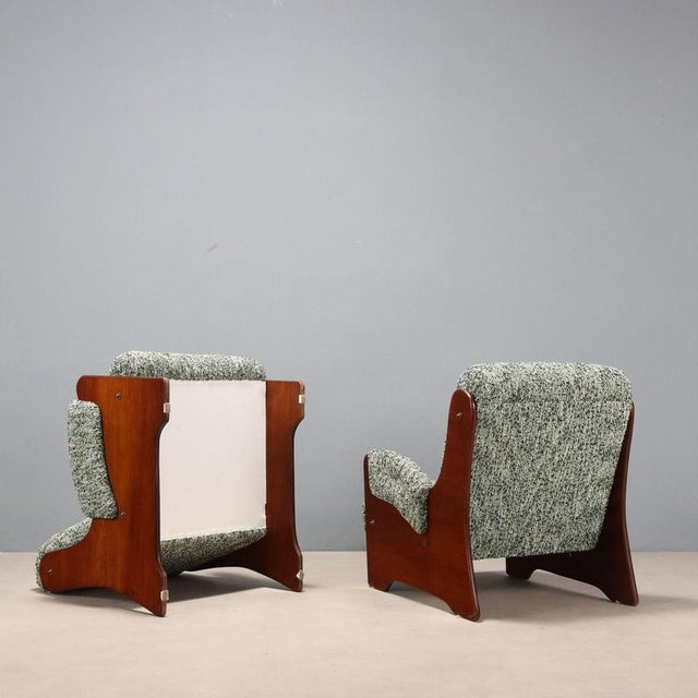 Armchairs, 1960s, Set of 2 For Sale - Image 9 of 10