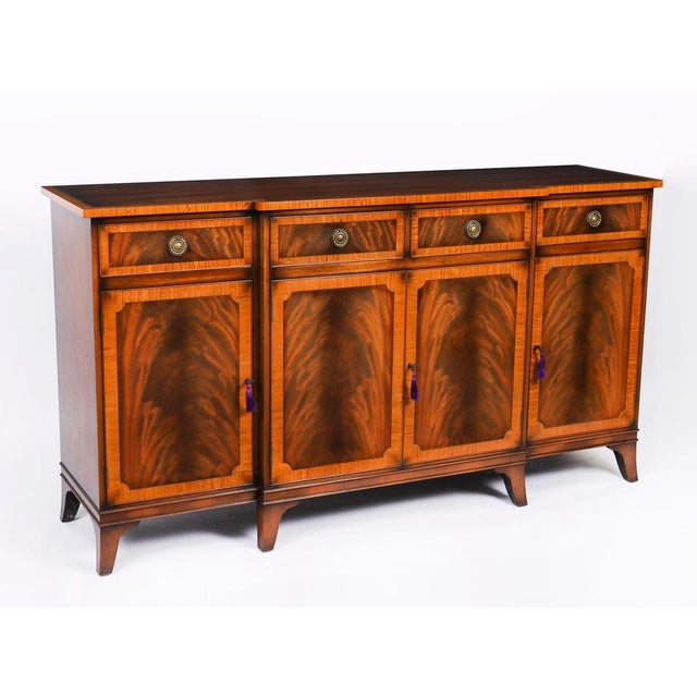 Vintage Dining Table, Chairs, Sideboards and Corner Cabinets from Harrods, 20th Century, Set of 17 For Sale - Image 16 of 18