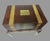 Traditional Antique Georgian Brass Bound Mahogany or Walnut Cellarette Box on Stand For Sale - Image 3 of 11