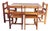 Vintage Children’s Pine Activity Table For Sale