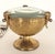 Metal Vintage Italian Brass and Glass Table Lamp from Fontana Arte, 1950s For Sale - Image 7 of 18
