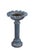 English Antique 19th C. English Cast Iron Corinthian Pedestal Urn Jardiniere Planter 28" For Sale - Image 3 of 7