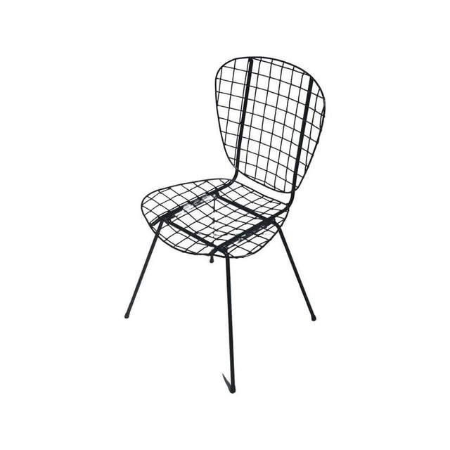 Vintage Wire Outdoor Chair, Holland For Sale - Image 10 of 10