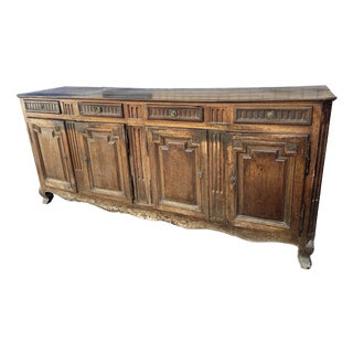 18th Century Walnut Sideboard For Sale