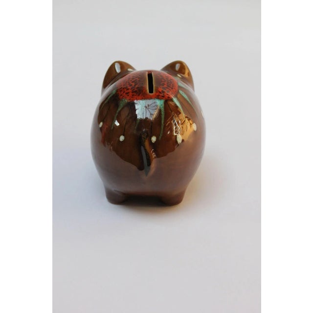 Mid-Century Italian Modern Ceramic Piggy Bank by Bertoncello For Sale In New York - Image 6 of 12