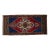 Vintage Turkish Small Rug Hand Knotted Mat - 1'8" X 3'7" For Sale