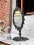 A Victorian Cast Iron Grape Vine Motif Table Mirror, United States, c. Early/Mid 20th Century. This Table Mirror would...