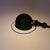 Vintage French Table Clamp Lamp in Black Metal, 1950s For Sale - Image 6 of 17