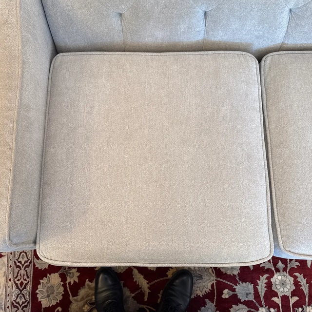 Macy's Chloe II Slope Arm Sofa For Sale - Image 9 of 12