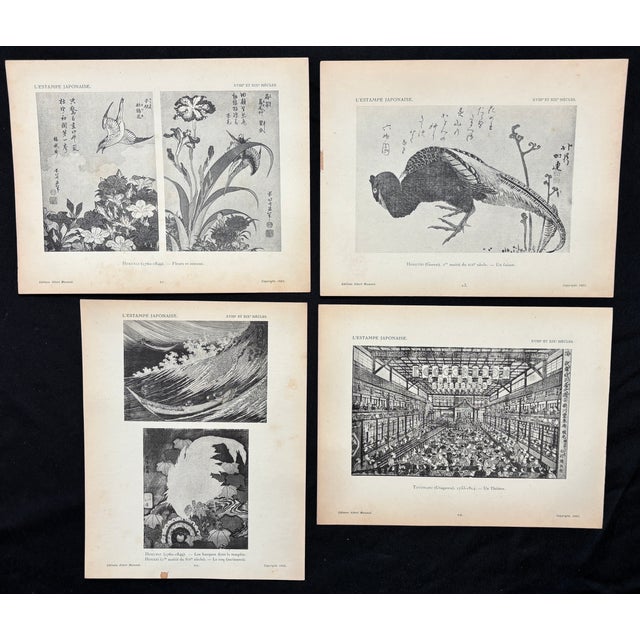 Japanese Prints by 18th & 19th Century Artists, Collected by Gaston Migeon, Louvre Museum Curator, 1923 Vol 2 For Sale - Image 17 of 18
