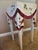 Trompe L’oeil Faux Draped Wood Side Table For Sale - Image 4 of 11