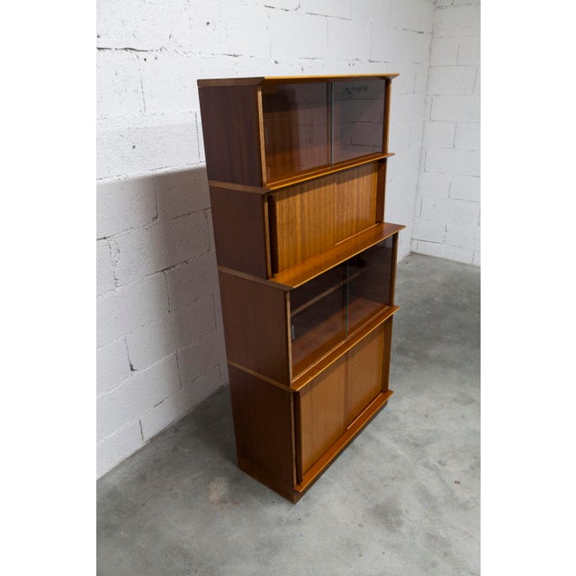 Mid-Century Oscar Bookcase attributed to Didier Rozaffy, 1952 For Sale - Image 12 of 18