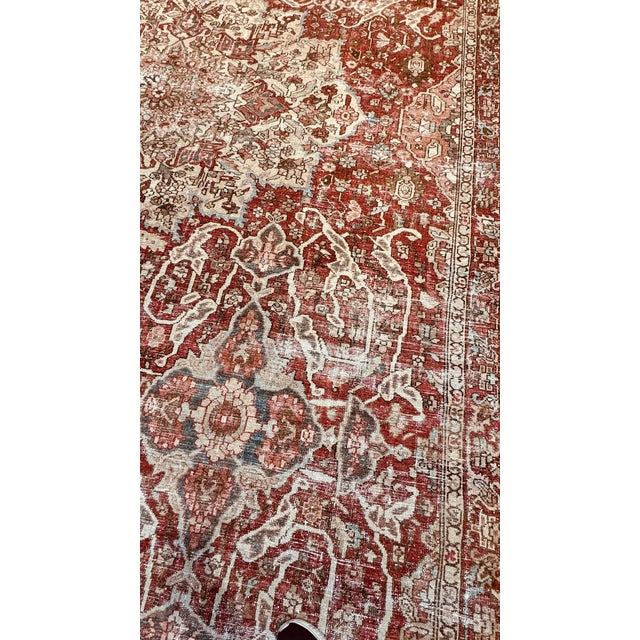 Brown Antique Persian Bakhtiari - 18'7"x12'5" For Sale - Image 8 of 10