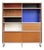 Mahogany Bookcase by Georges Frydman for EFA, 1960s For Sale