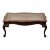 Drexel Furniture Solid Mahogany Traditional Chippendale Style Ball & Claw 44" Accent Coffee Table W. Glass Top For Sale