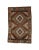 Textile Brown & Orange Vintage Kilim Rug For Sale - Image 7 of 7