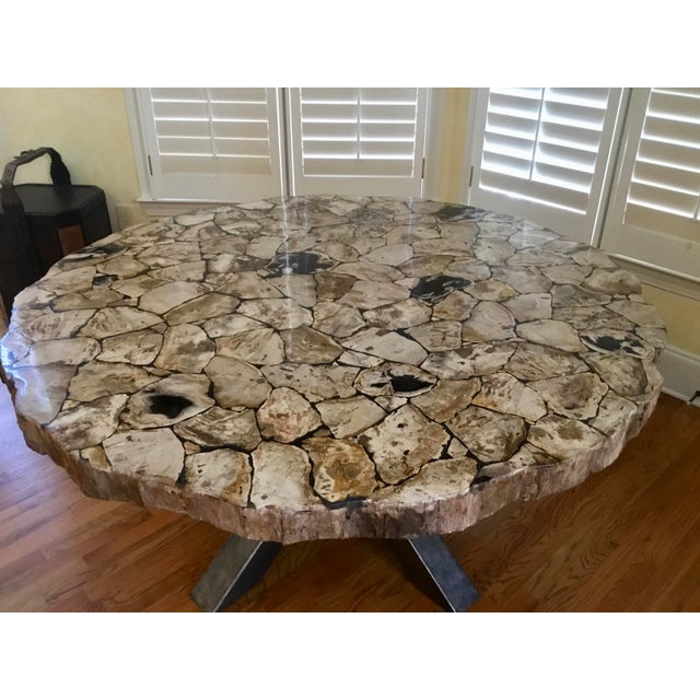 Rustic Arhaus Petra Dining Table Chairish