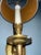 Vintage Solid Brass Electric Candle Stick Rope and Tassel Wall Sconce With Linen Shade For Sale - Image 14 of 14