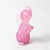 Pink Pink Alabastro Glass Elephant Figurine attributed to Archimede Seguso, 1950s For Sale - Image 8 of 13