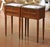 Pair of Vintage French Louis XVI Marble Top Mahogany Two-Drawer Nightstands For Sale In Dallas - Image 6 of 14