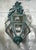 Antique Neoclassical Bronze Hanging Lantern / Pendent With Ornate Swan Motif For Sale - Image 15 of 17