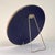Mid-Century Modern Large Circular Countertop Mirror in Rush and Chrome by Tommaso Barbi, 1970s For Sale - Image 3 of 5