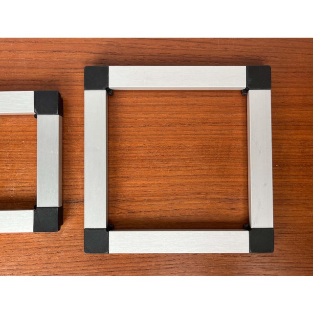 Postmodern Danish Trivet Coasters by Jorgen Meldgaard for Menu, 1980s, Set of 3 For Sale - Image 9 of 14