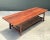 DUX Vintage Swedish Dux Woven Leather and Teak Coffee Table For Sale - Image 4 of 12
