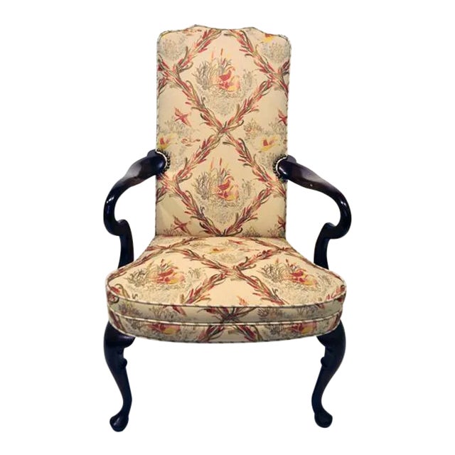Queen AnneStyle Accent Chair Chairish