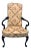 Queen Anne-Style Accent Chair For Sale