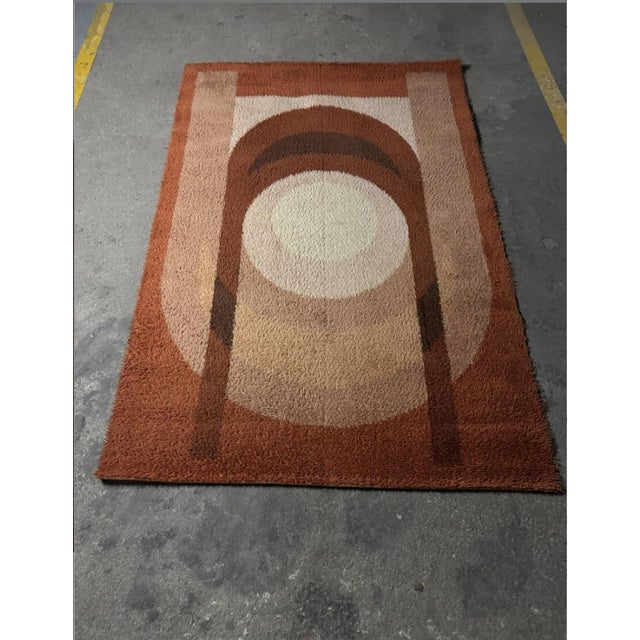 Rug circa 1970. Good condition.