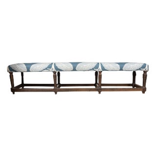 Flemish Baroque Walnut Bench For Sale