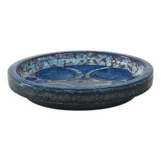 Vintage Danish Plate by Marianne Starck for Ma&S, 1960s For Sale