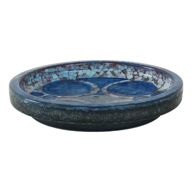 Vintage Danish Plate by Marianne Starck for Ma&S, 1960s For Sale