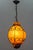 Venetian Style Pâte de Verre Glass Metal Caged Lantern Pendant Light For Sale - Image 6 of 18