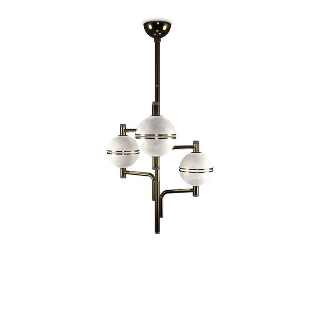 Contemporary Andros II Suspension Lamp by Creativemary For Sale - Image 3 of 10