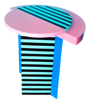 The Stripy Table by Jakob Mizrahi