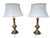 Mid 20th Century Solid Brass Stiffel Office Desk Lamps- A Pair For Sale - Image 10 of 16