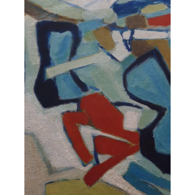 A. Roosenschoon, Marmok, 1960s, Oil on Canvas For Sale - Image 7 of 14