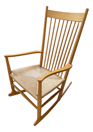 Danish Modern Hans Wegner J16 Rocking Chair for FDB Mobler