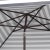 Elsa 7.5 Square Umbrella - Black/White For Sale - Image 4 of 4
